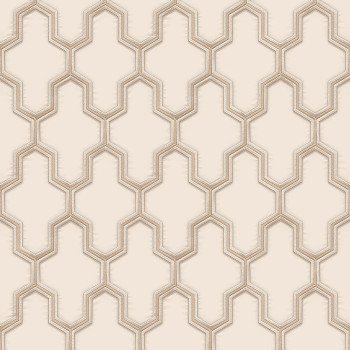 Luxusní vliesová geometrická tapeta WF121022, Wall Fabric, ID Design 