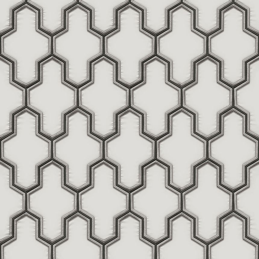 Luxusní vliesová tapeta, geometrický vzor WF121024, Wall Fabric, ID Design