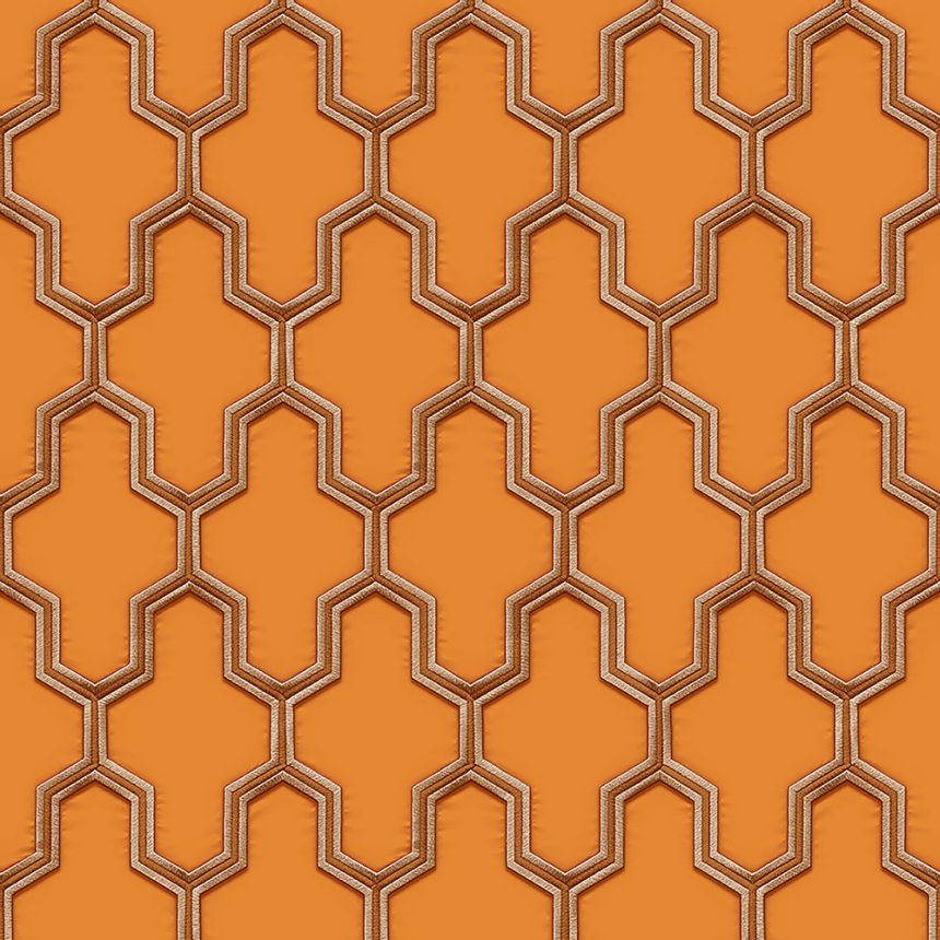 Luxusní vliesová geometrická tapeta WF121026, Wall Fabric, ID Design 