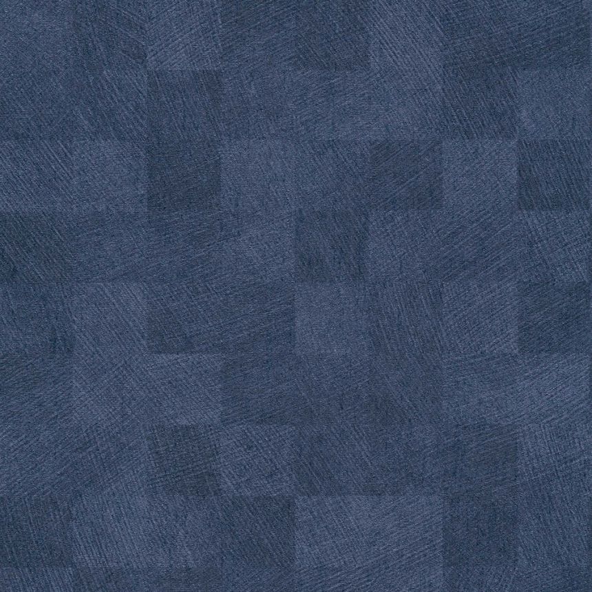Modrá geometrická vliesová tapeta na zeď 38200-5, Dimex 2023, AS Creation