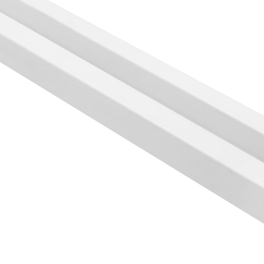 Zakončovací profil k dekoračním lamelám - bílý levý L0101L, 270 x 1,2 x 3,6 cm, Mardom Lamelli