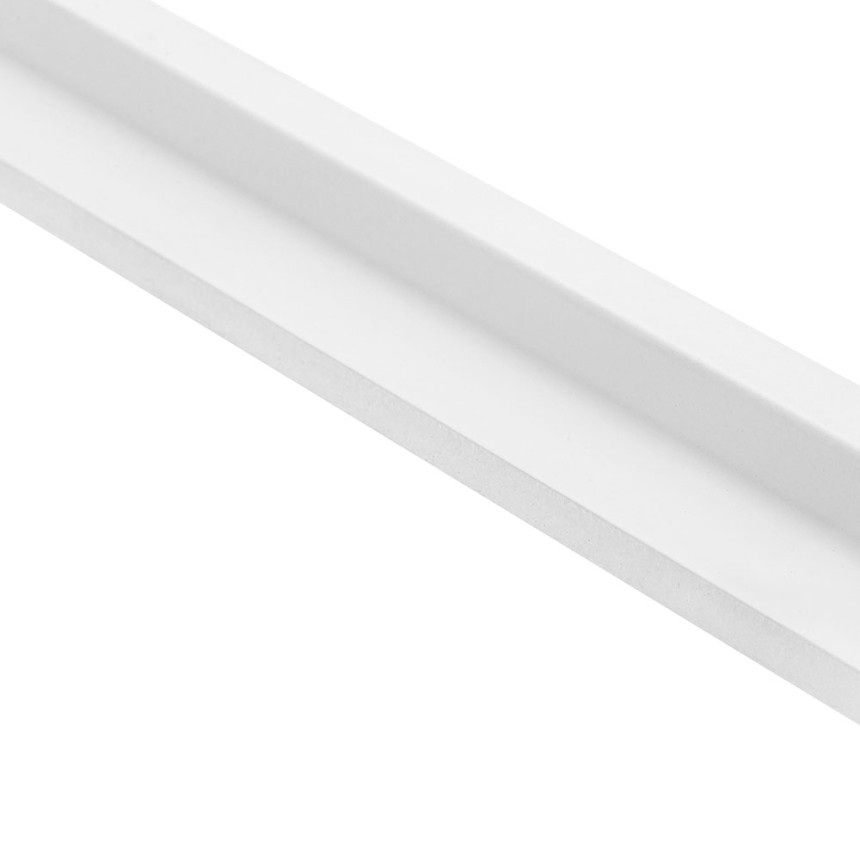 Zakončovací profil k dekoračním lamelám - bílý pravý L0101R, 270 x 1,2 x 2,3 cm, Mardom Lamelli