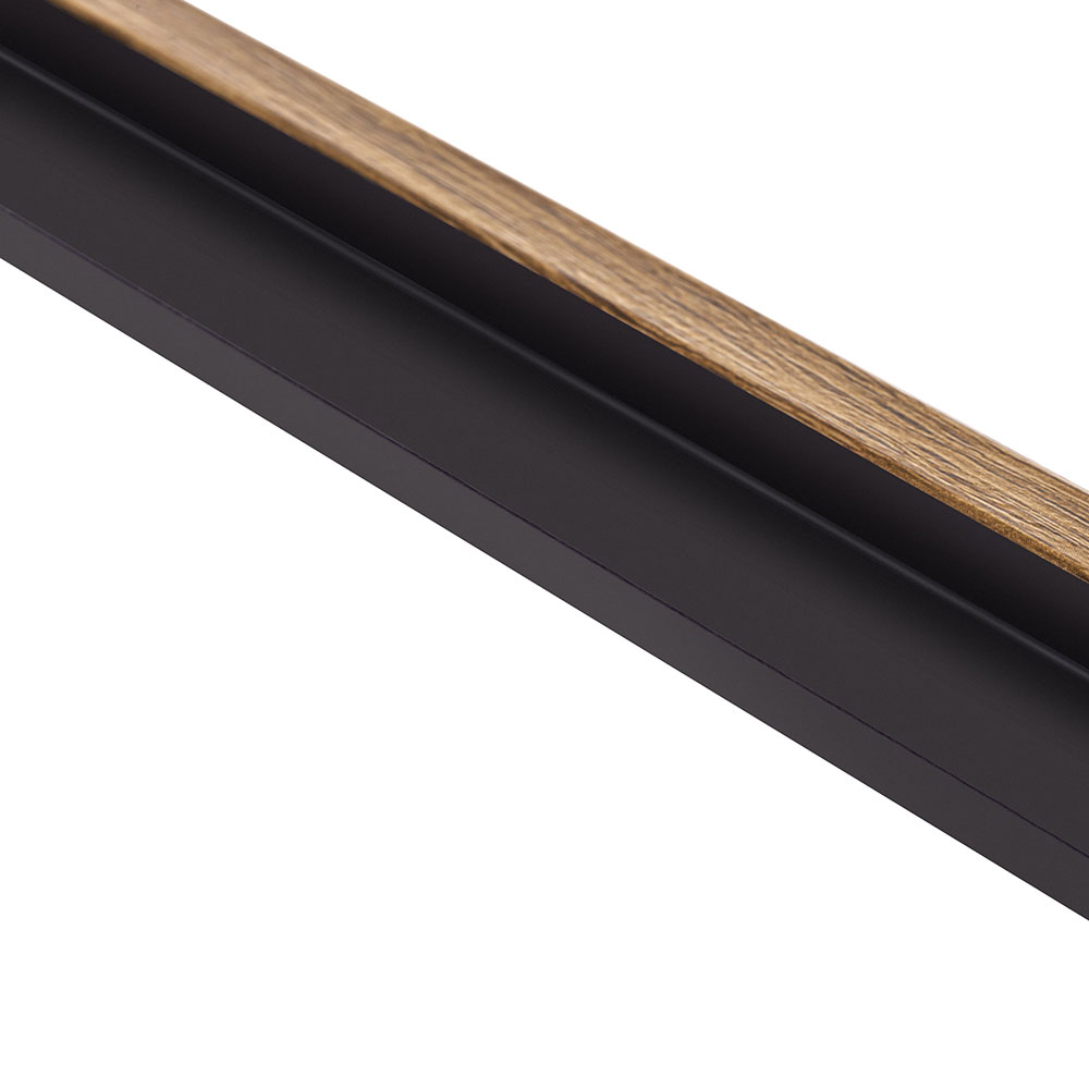 Zakončovací profil pravý k dekoračním lamelám - dekor dub classic - L0106R, 270 x 1,2 x 2,3 cm, Mardom Lamelli