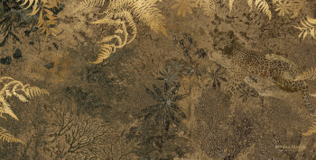 Vliesová obrazová tapeta s leopardem 300397, 550x280cm, Rivièra Maison 3, BN Walls 