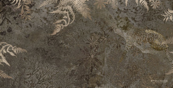 Luxusní vliesová obrazová tapeta s leopardem 300398 DG, 550x280cm, Rivièra Maison 3, BN Walls 