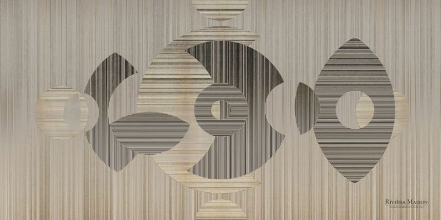 Luxusní vliesová obrazová tapeta na zeď, bambus 300400 DG, 550x280cm, Rivièra Maison 3, BN Walls 