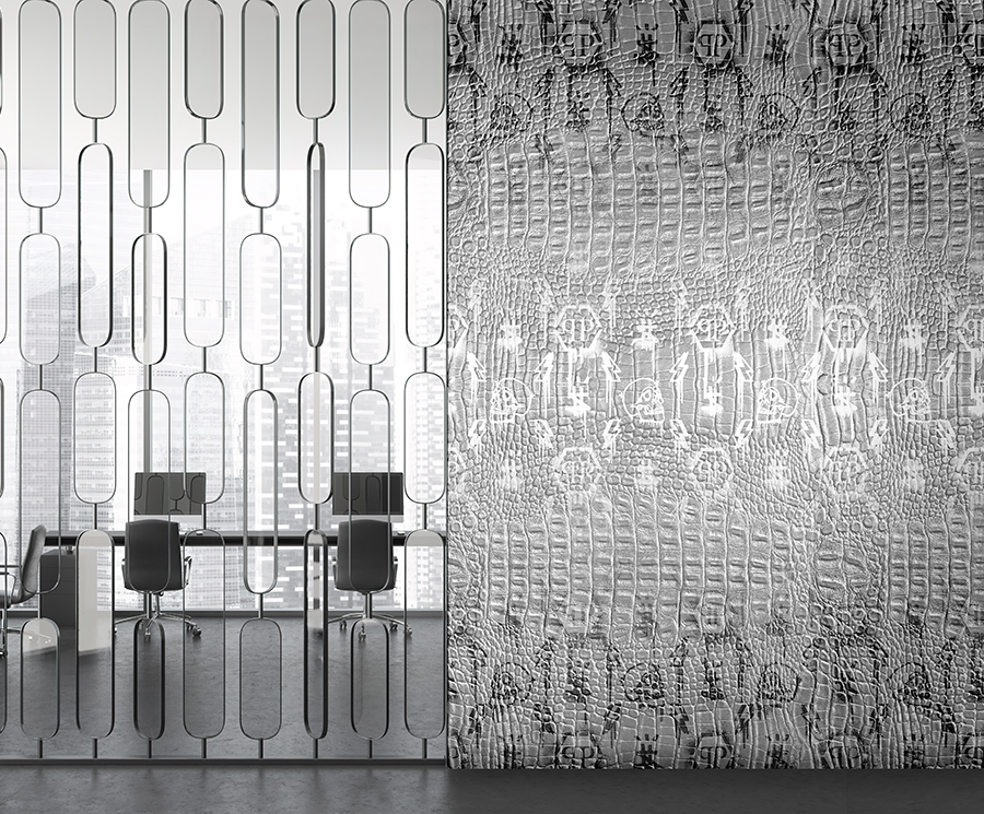 Obrazová vliesová tapeta s lebkami Z8097 Philipp Plein, Zambaiti Parati