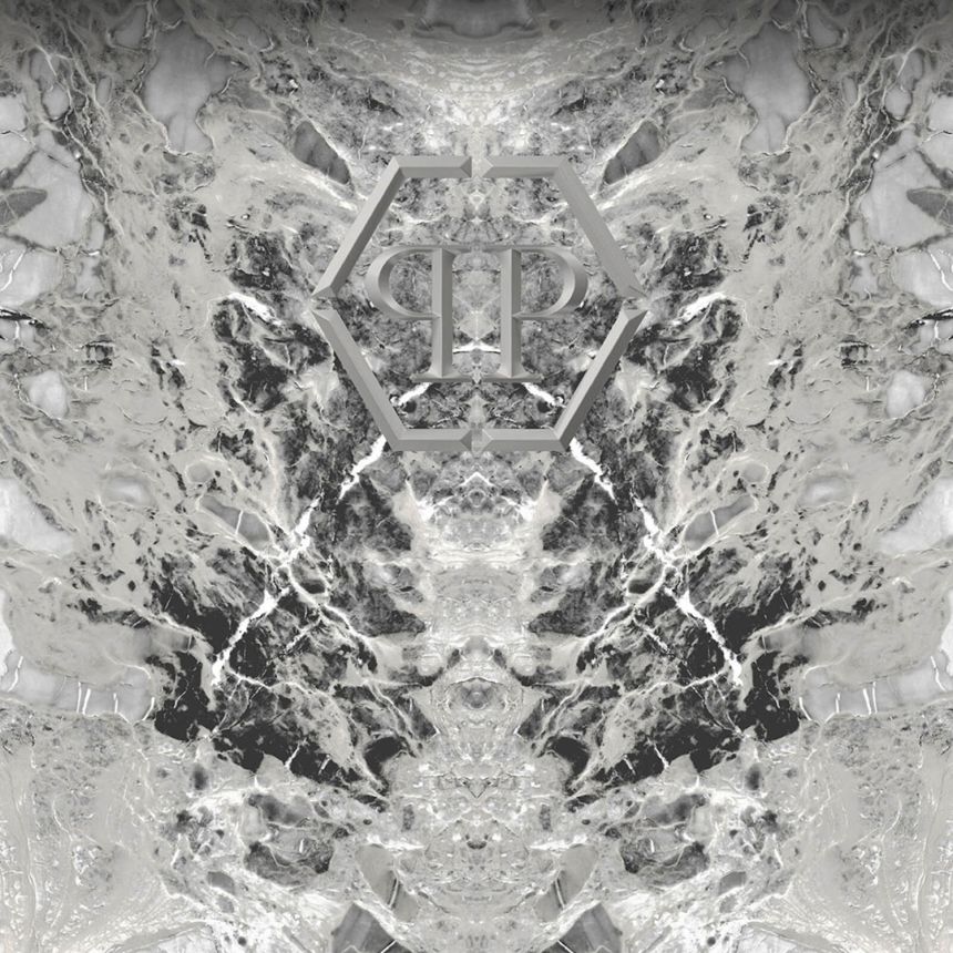 Obrazová vliesová tapeta šedý mramor Z80069 Philipp Plein, Zambaiti Parati