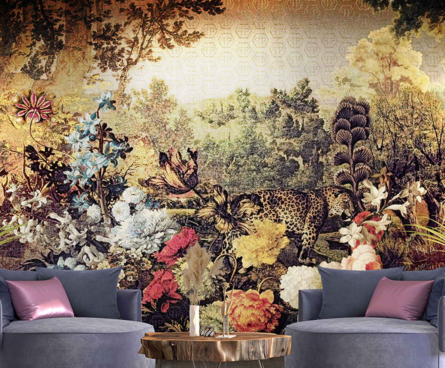 Květinová obrazová vliesová tapeta Z80088 Philipp Plein, Zambaiti Parati