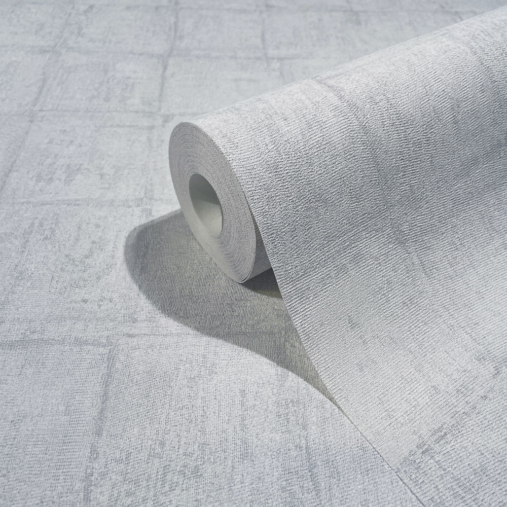 Luxusní šedo-modrá vliesová tapeta na zeď, kostka 33969, Botanica, Marburg 