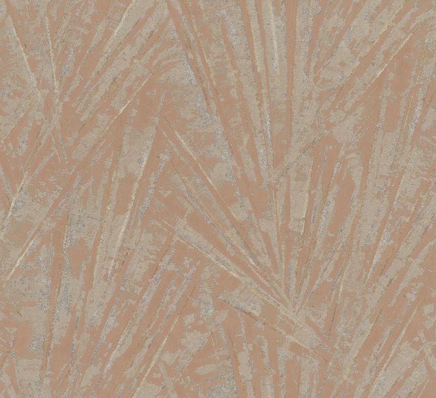 Oranžová vliesová tapeta v vinylovým povrchem 33707, Papis Loveday, Marburg