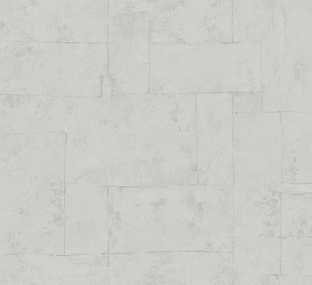 Šedá geometrická vliesová tapeta s vinylovým povrchem 33724, Papis Loveday, Marburg