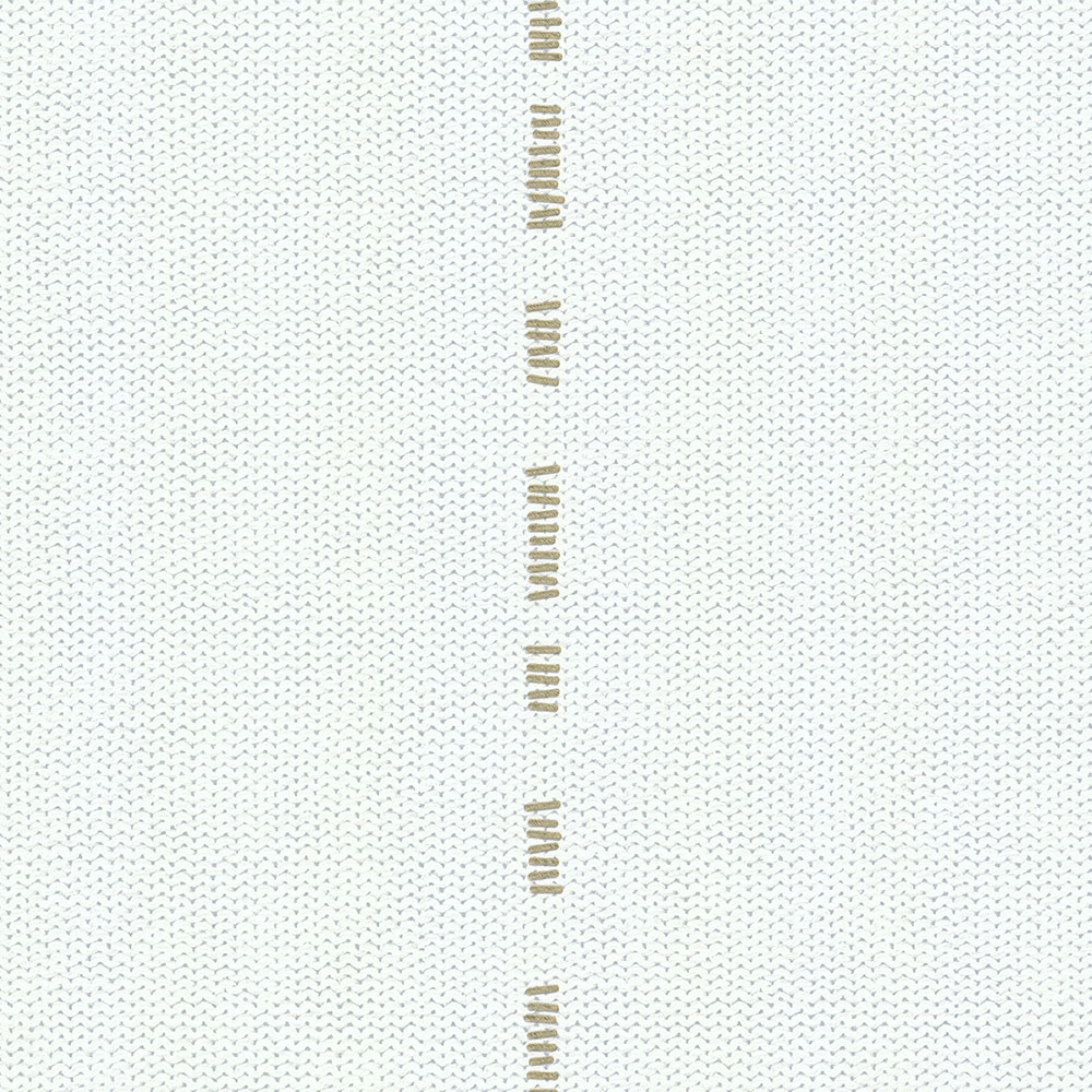 Bílo-šedá vliesová tapeta na zeď, zlaté pruhy UC51009, Unconventional 2, Emiliana Parati