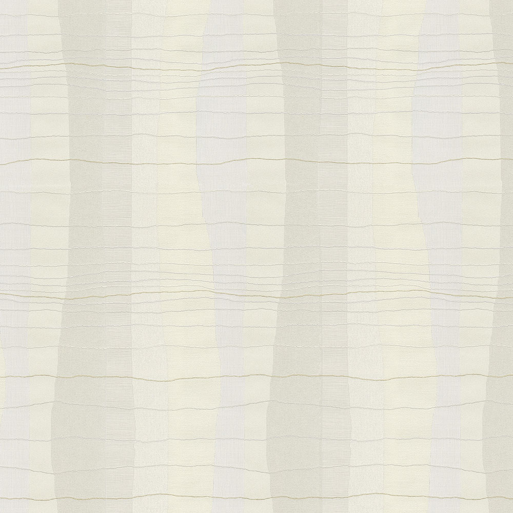 Luxusní krémová vliesová tapeta na zeď, imitace látky, pruhy 72938, Zen, Emiliana Parati
