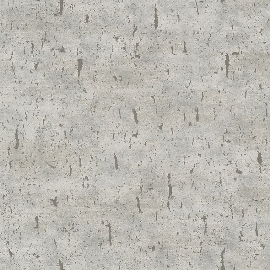 Luxusní šedo-béžová vliesová tapeta na zeď, imitace betonu 33254, Natural Opulence, Marburg 