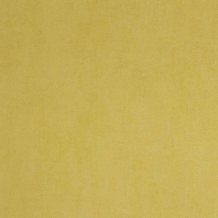 Žlutá žíhaná vliesová tapeta, imitace látky 218502, Color Stories, BN Walls 
