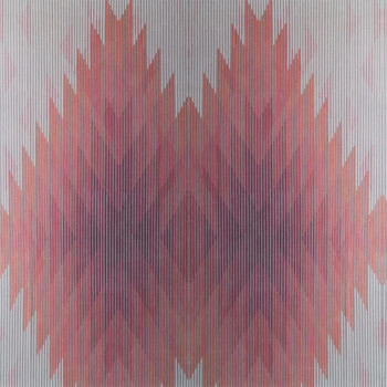Luxusní vliesová obrazová tapeta s geometrickým vzorem OND22110, 300 x 300 cm, Ocelot, Onirique, Decoprint