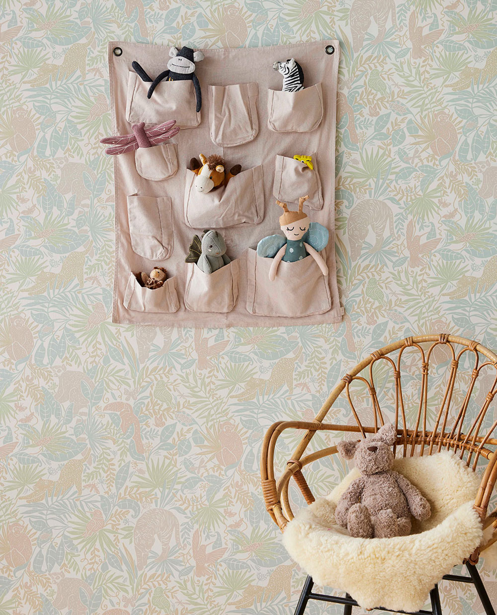 Dětská vliesová tapeta na zeď džungle, 323020, Explore, Eijffinger