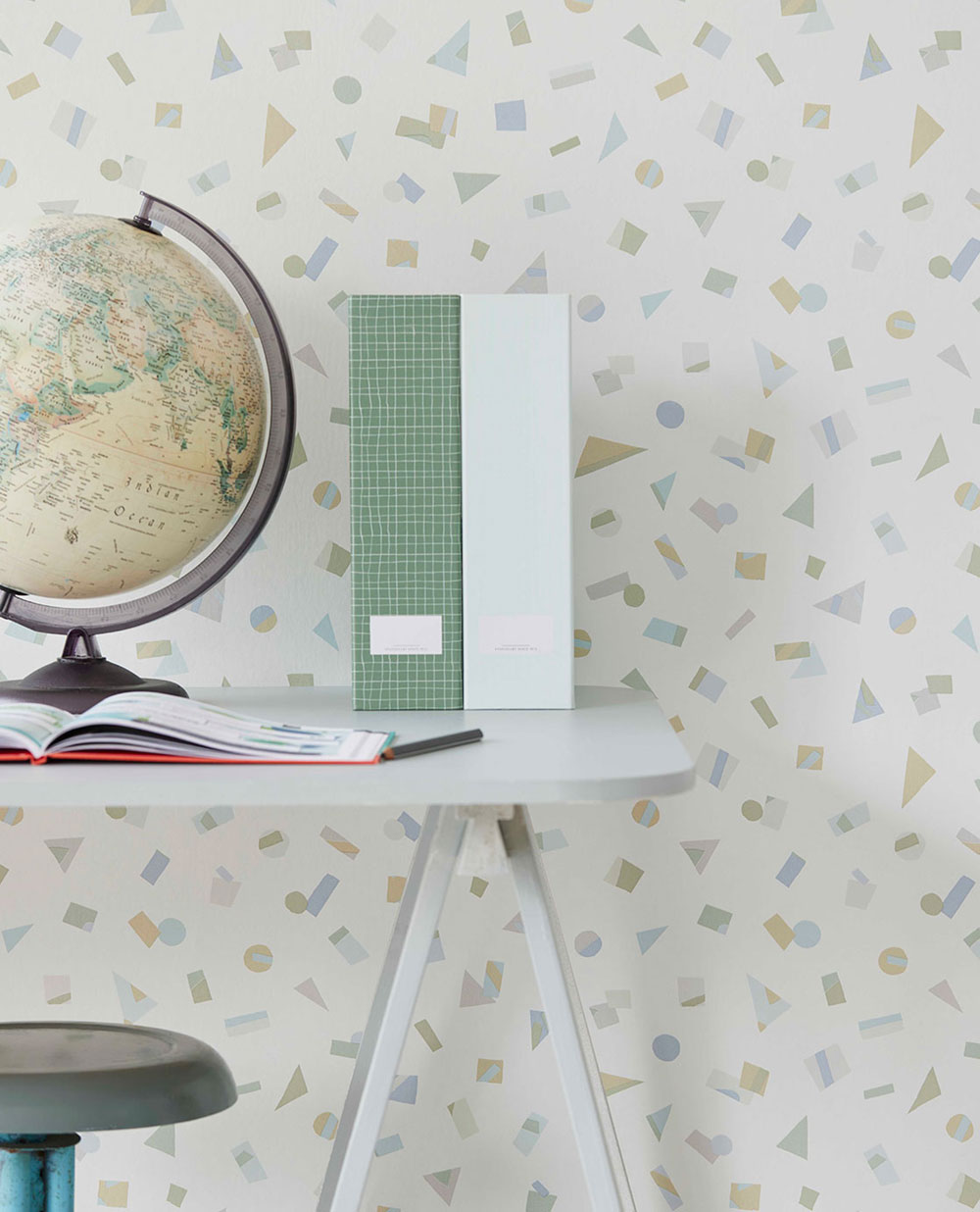 Dětská geometrická vliesová tapeta na zeď, 323073, Explore, Eijffinger