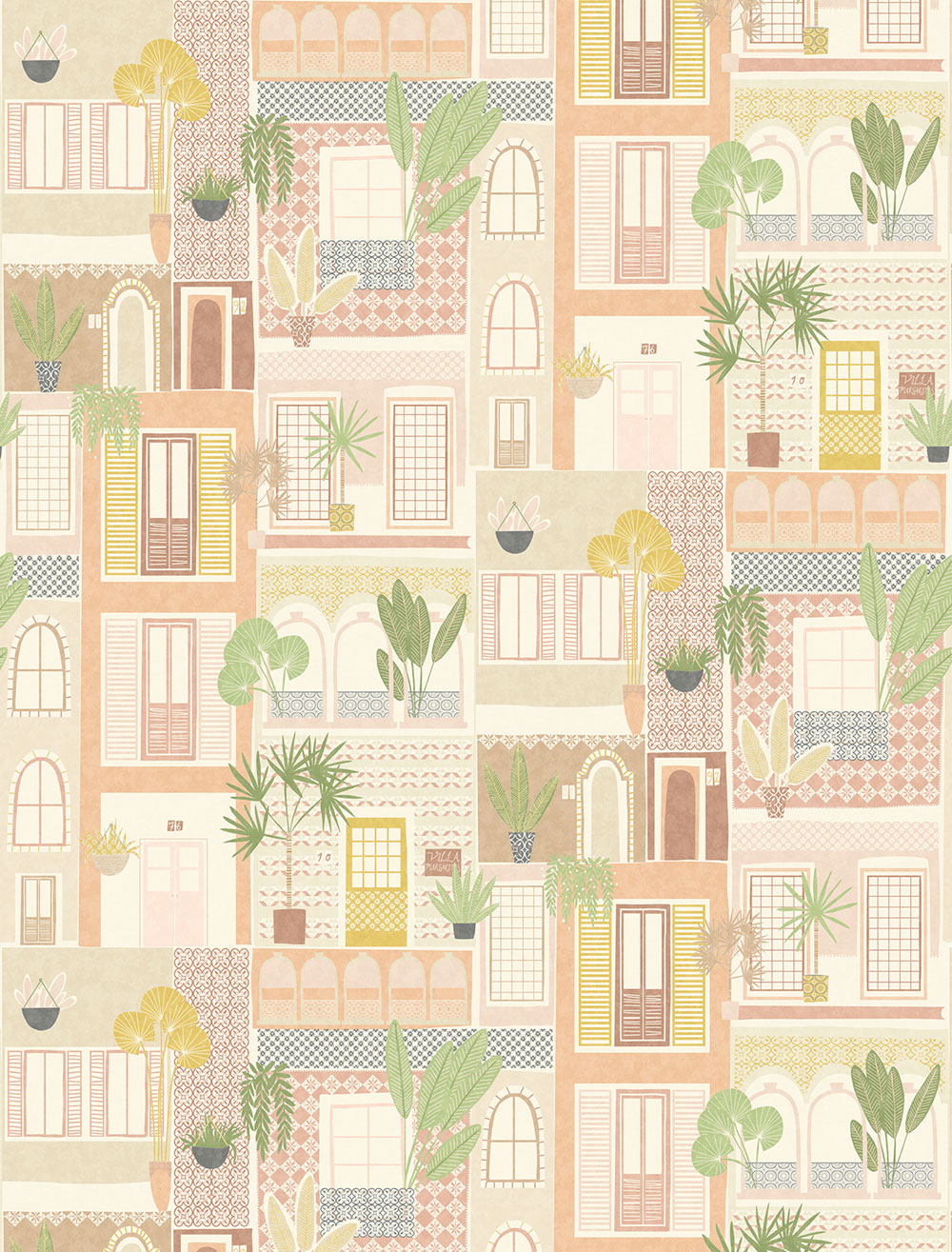 Vliesový panel na zeď s okny 323106, 2,12x2,8m, Explore, Eijffinger