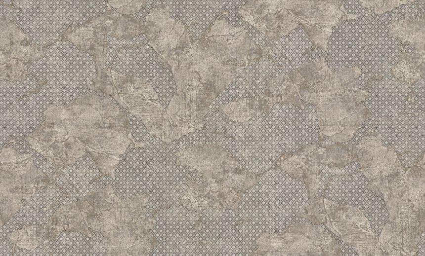 Luxusní stříbrno-bronzová vliesová tapeta na zeď, GF62058, Gianfranco Ferre´Home N.3, Emiliana Parati