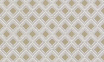 Luxusní zlato-krémová geometrická vliesová tapeta na zeď, GF62068, Gianfranco Ferre´Home N.3, Emiliana Parati