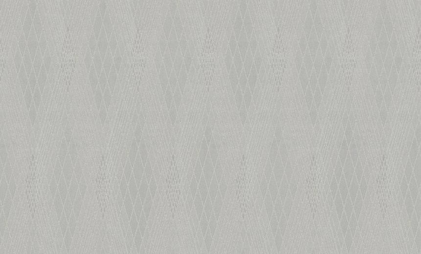 Luxusní stříbrná geometrická vliesová tapeta na zeď, GF62084, Gianfranco Ferre´Home N.3, Emiliana Parati