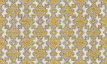 Luxusní zlato-bílá vliesová tapeta s ornamenty, 86001, Valentin Yudashkin 5, Emiliana Parati