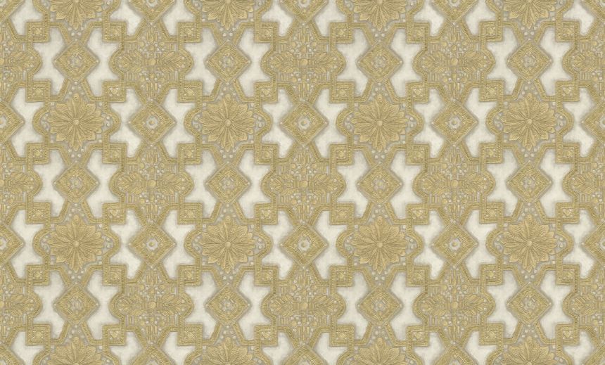 Luxusní zlato-krémová vliesová tapeta s ornamenty, 86006, Valentin Yudashkin 5, Emiliana Parati