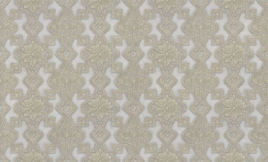 Luxusní šedivo-zlatá vliesová tapeta s ornamenty, 86015, Valentin Yudashkin 5, Emiliana Parati