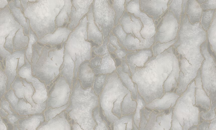 Luxusní šedo-zlatá vliesová tapeta, imitace kamene, 86025, Valentin Yudashkin 5, Emiliana Parati