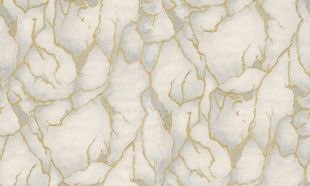 Luxusní šedo-zlatá vliesová tapeta, imitace kamene, 86033, Valentin Yudashkin 5, Emiliana Parati