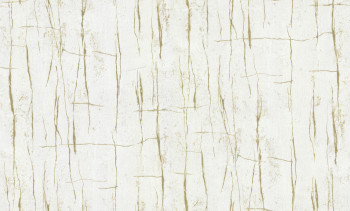 Luxusní bílo-zlatá vliesová tapeta, imitace popraskané omítky, 86045, Valentin Yudashkin 5, Emiliana Parati