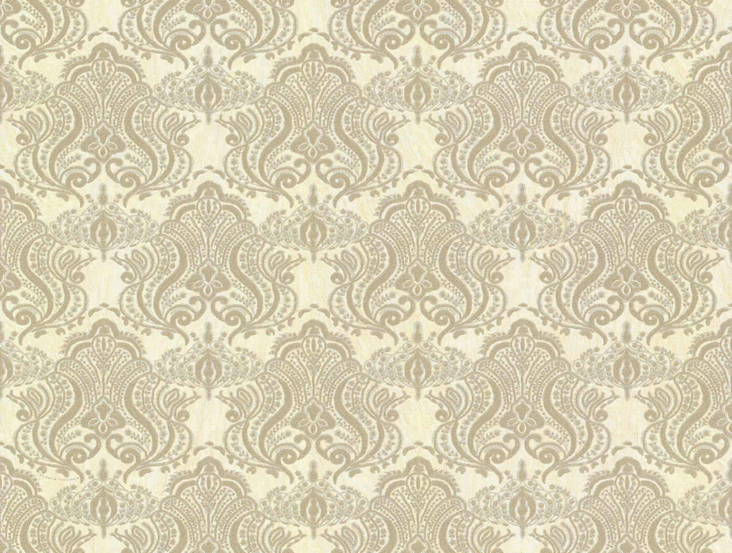 Luxusní zlatá vliesová tapeta, zámecký ornamentální vzor, 86076, Valentin Yudashkin 5, Emiliana Parati