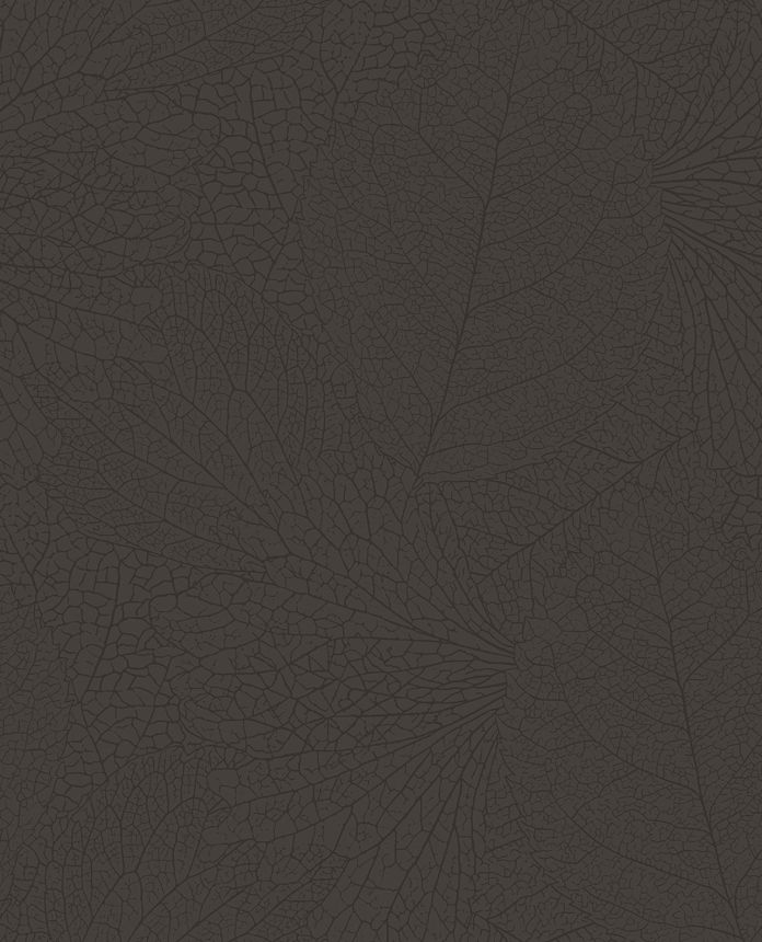 Šedá vliesová tapeta na zeď, metalické listy, 324043, Embrace, Eijffinger