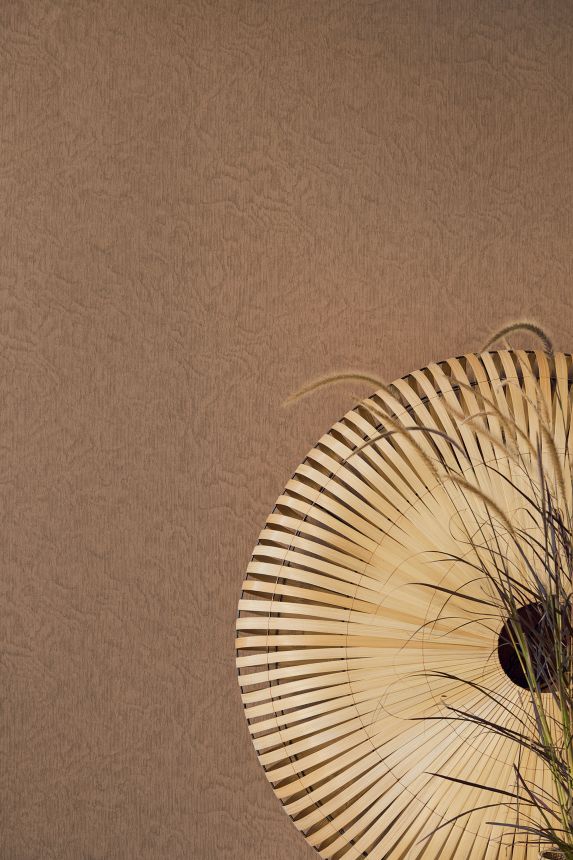 Hnědá žíhaná vliesová tapeta na zeď, 324053, Embrace, Eijffinger