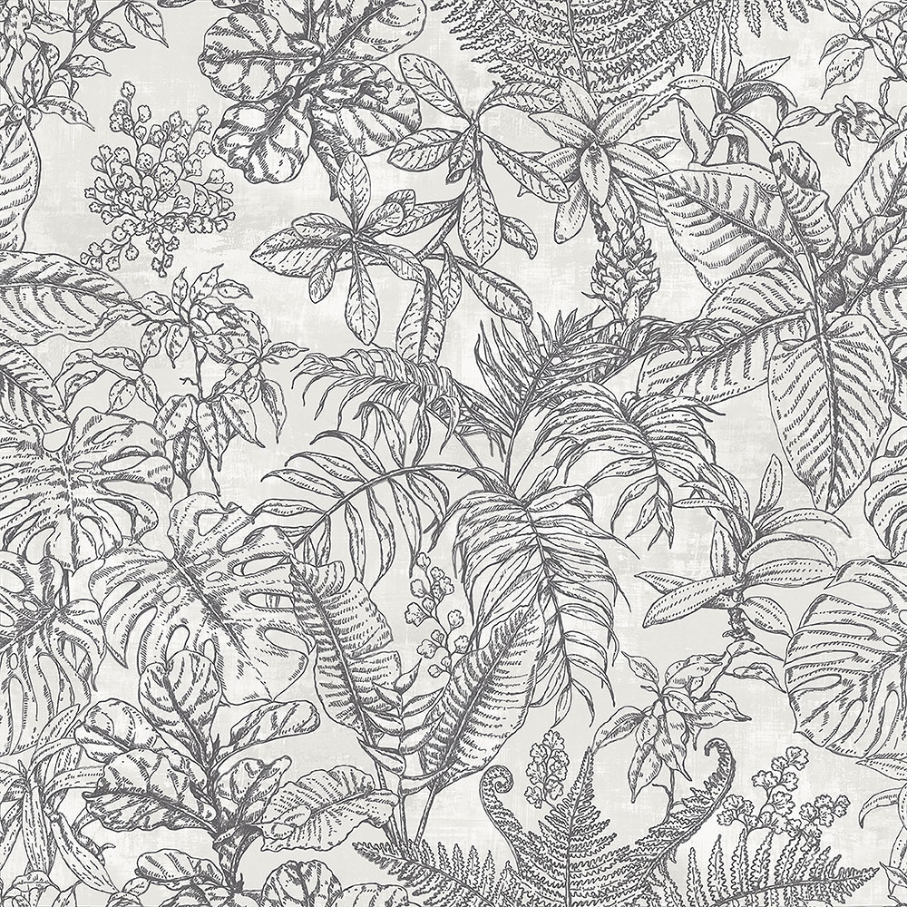 Luxusní vliesová tapeta Listy EE22547, Allover Leaf, Essentials, Decoprint