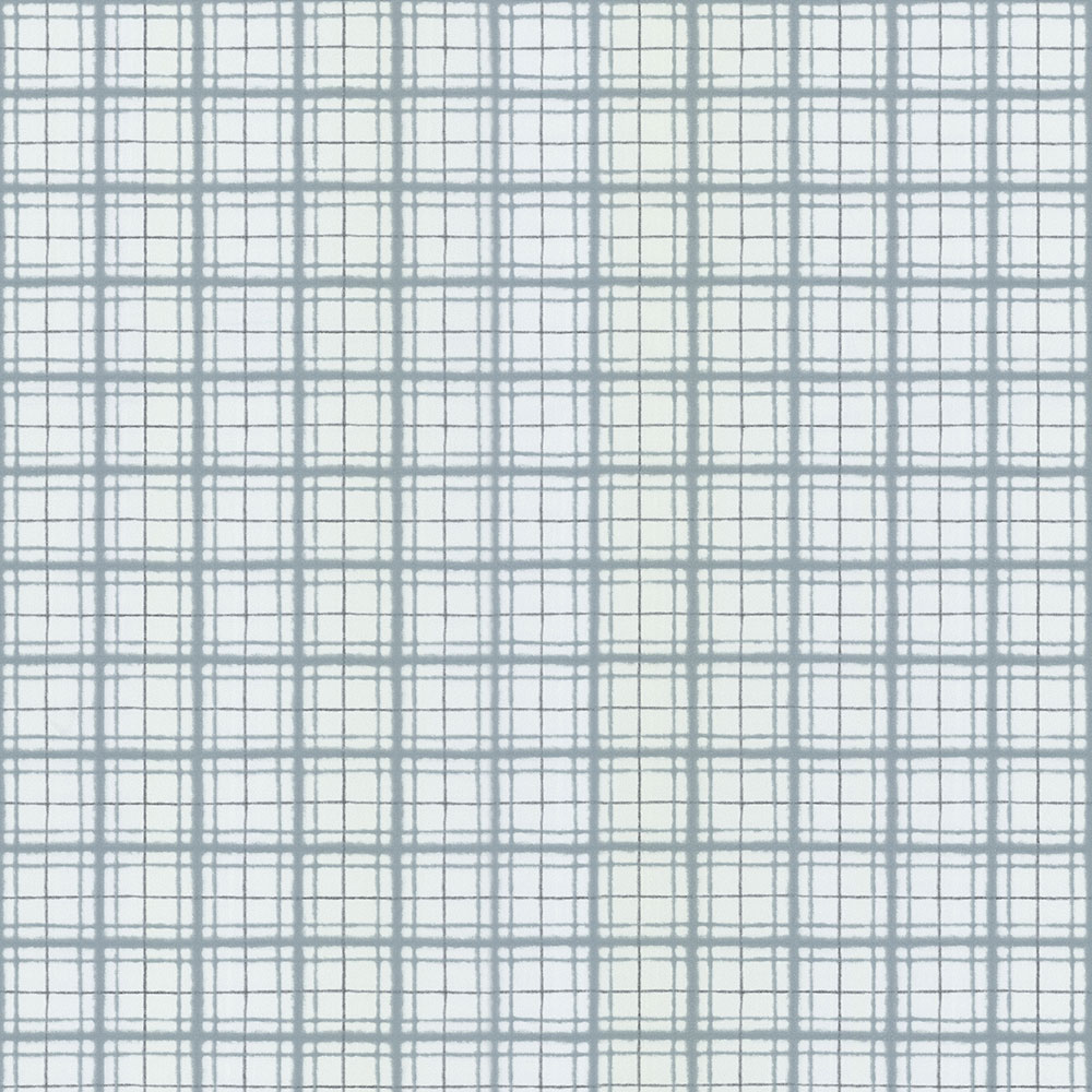 Šedo-modrá vliesová tapeta na zeď, káro, UC51044 Unconventional 2 Emiliana Parati