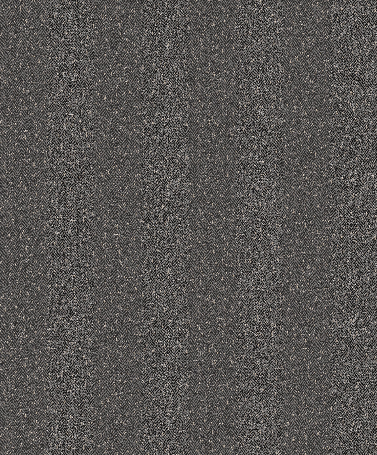 Černá vliesová tapeta na zeď, imitace tvídové pruhované látky, ILA605, Aquila, Khroma by Masureel