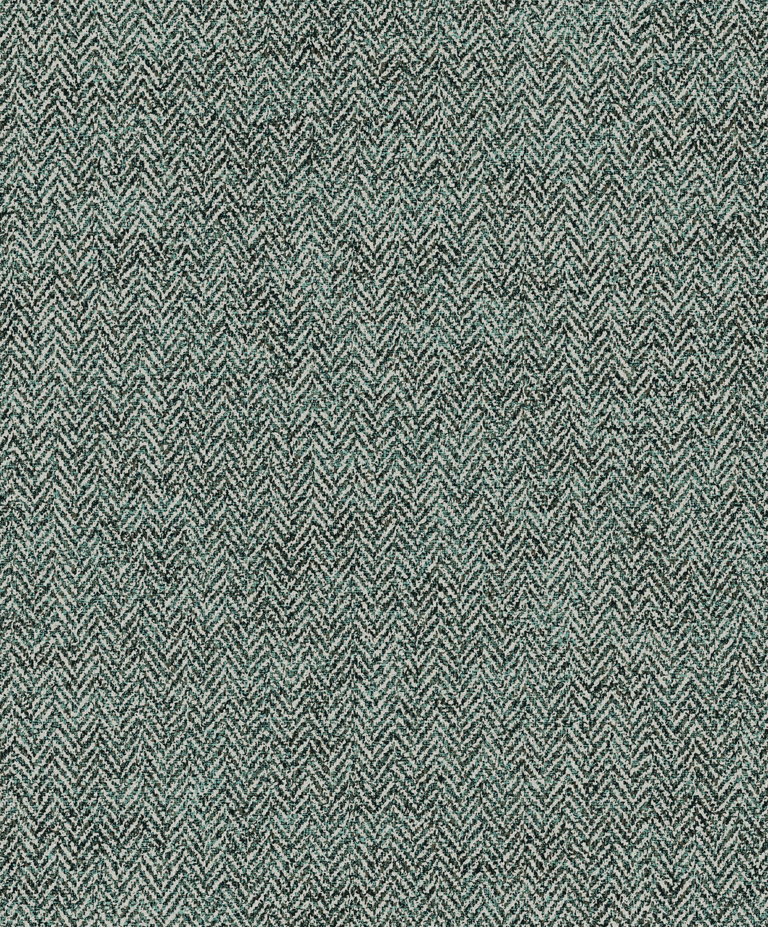 Vliesová tapeta na zeď, zeleno-stříbrná, imitace látky, vzor rybí kost, ILA701, Aquila, The Texture Book, Khroma by Masureel