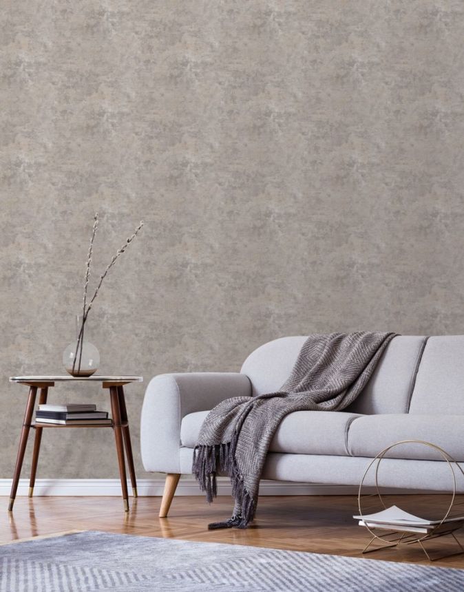 Luxusní vliesová tapeta Imitace betonu EE22511, Essentials, Decoprint