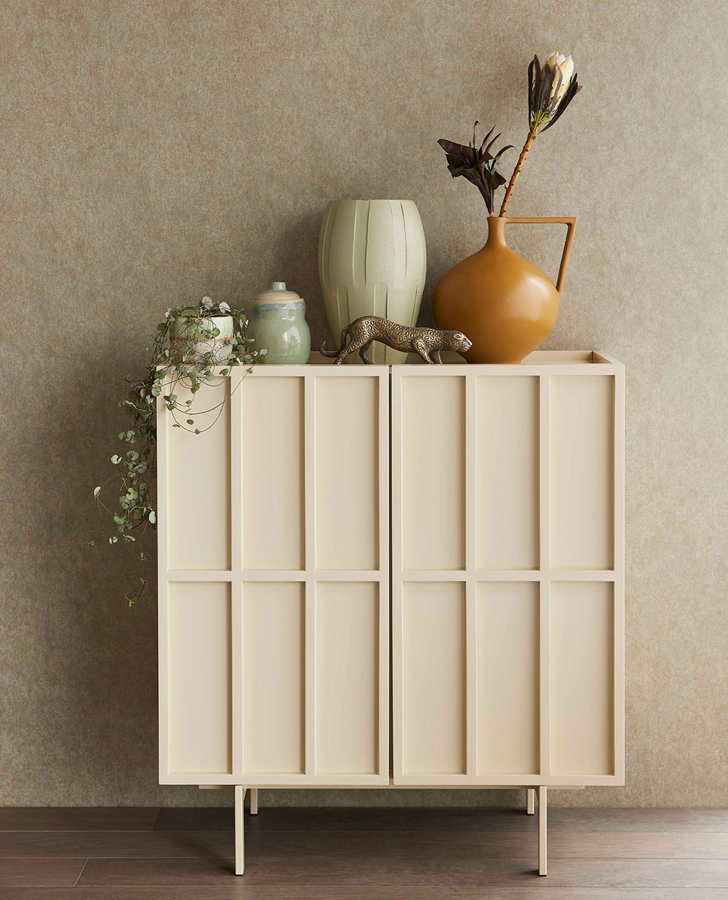 Šedo-béžová vliesová tapeta na zeď, 333201, Unify, Eijffinger