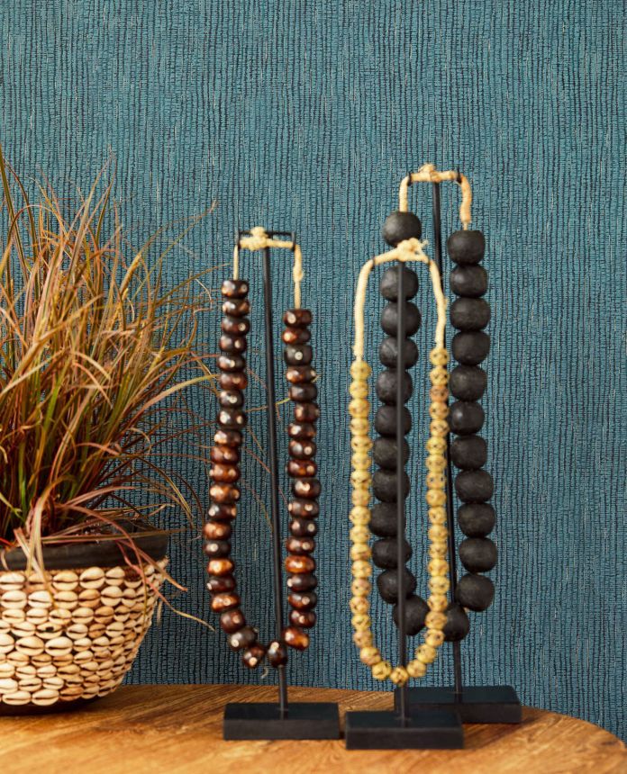 Tyrkysová vliesová tapeta na zeď, 333211, Unify, Eijffinger