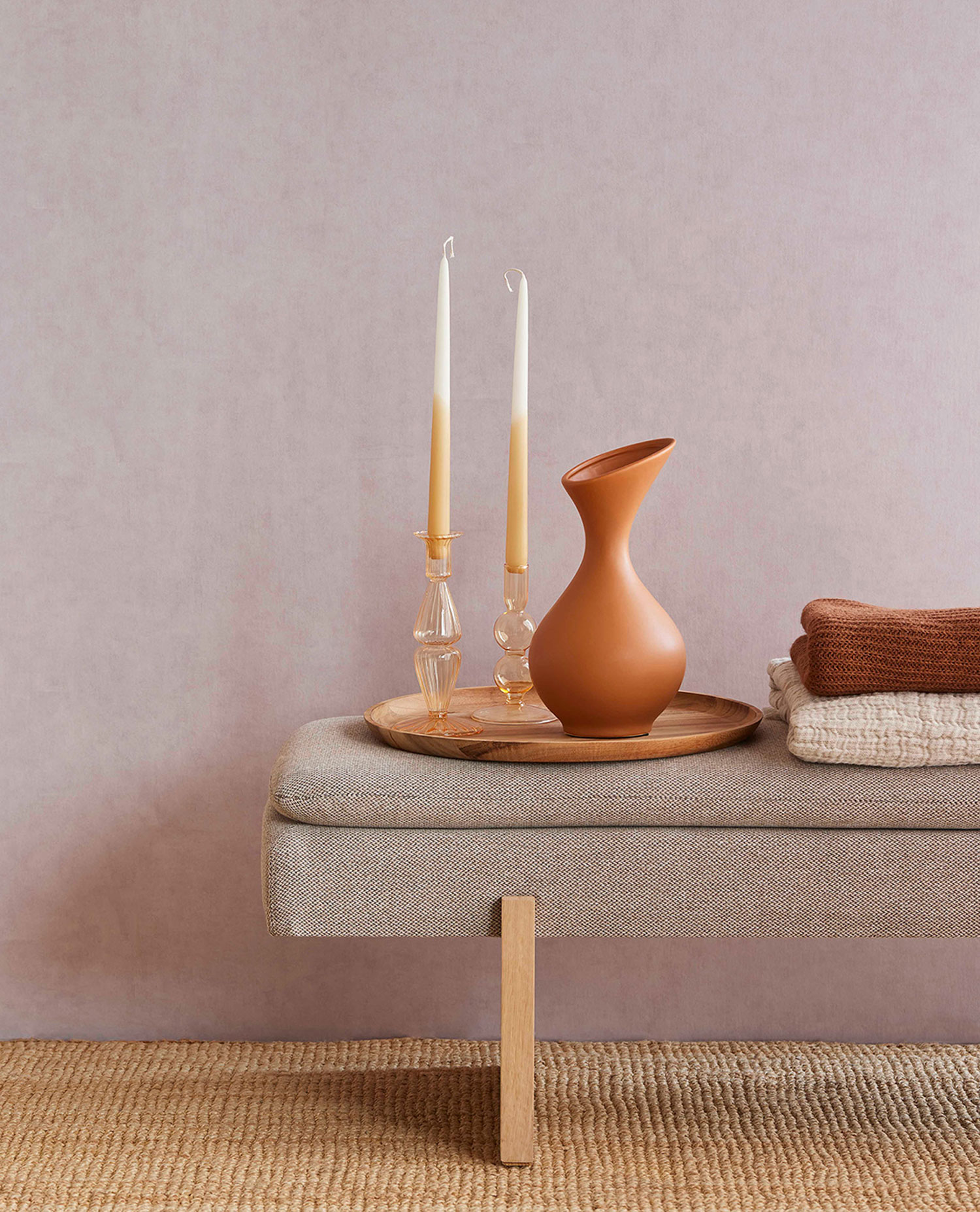 Terakotová vliesová tapeta na zeď, štuková omítka, 333217, Unify, Eijffinger