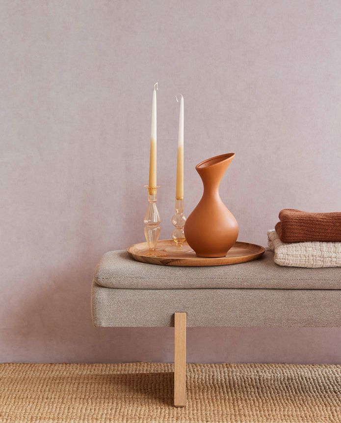 Terakotová vliesová tapeta na zeď, štuková omítka, 333217, Unify, Eijffinger