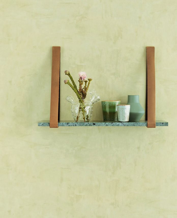 Zelená vliesová tapeta na zeď, štuková omítka, 333220, Unify, Eijffinger