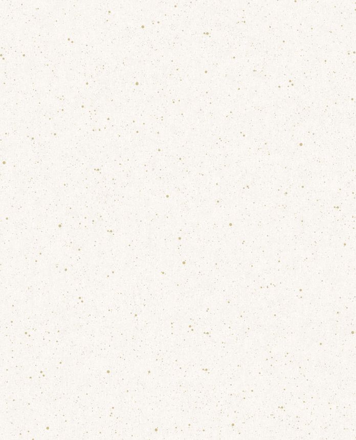 Krémová vliesová tapeta na zeď, puntíky, 333223, Unify, Eijffinger