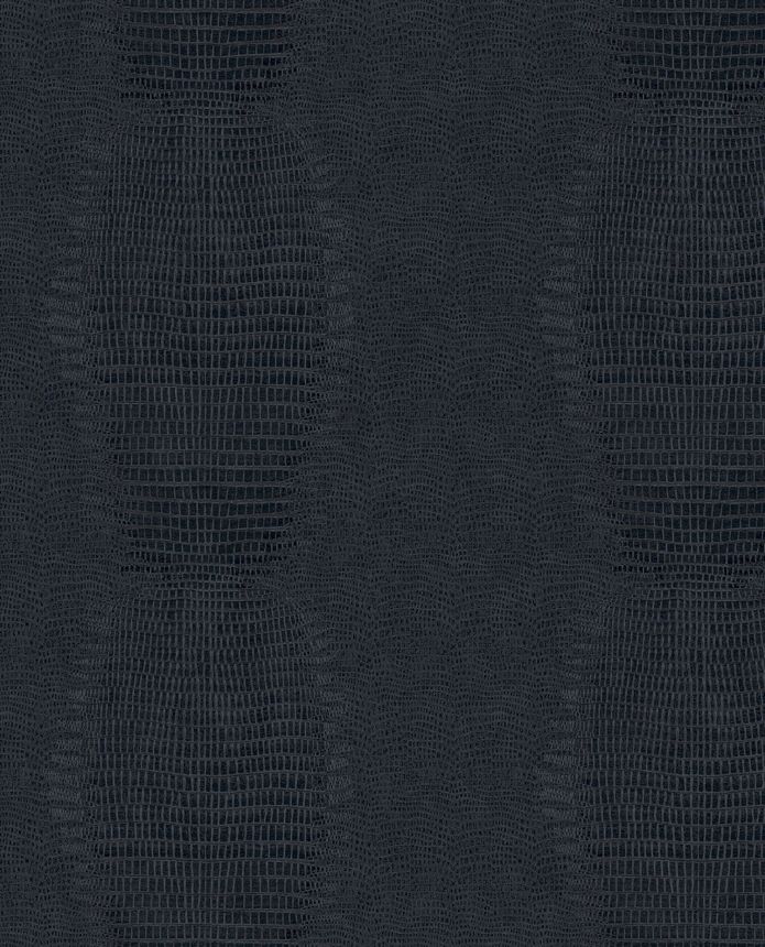 Modrá vliesová tapeta na zeď, imitace kůže, 333234, Unify, Eijffinger