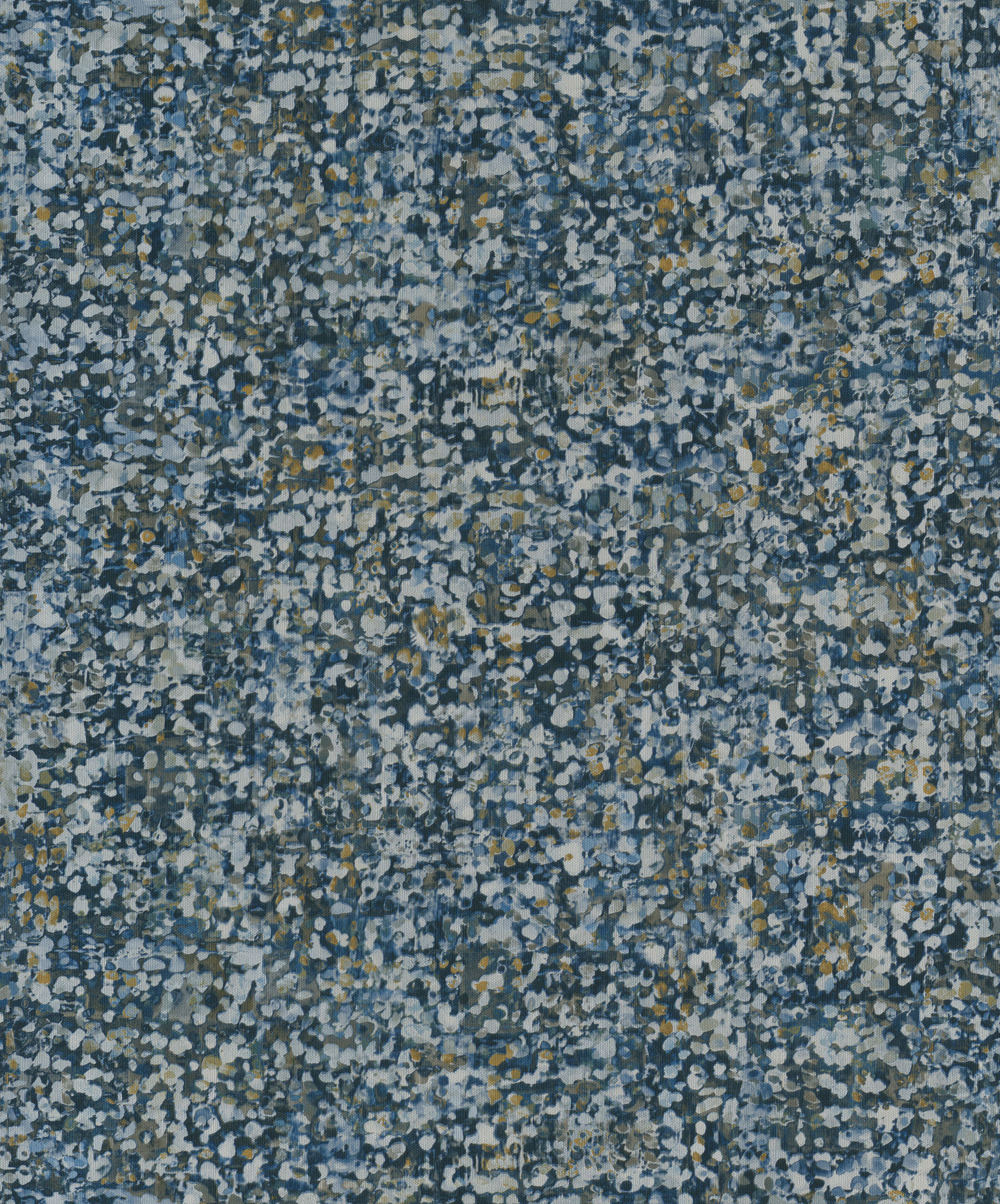 Modrá vliesová tapeta na zeď, abstraktní květinový vzor, 221331, Botanical, BN Walls