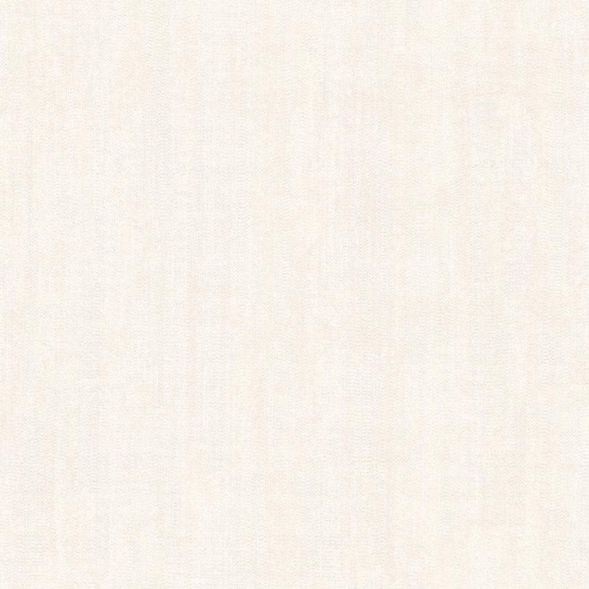 Pololesklá šedo-bílá vliesová tapeta na zeď, imitace látky,  AL26200, Allure, Decoprint